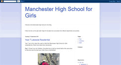 Desktop Screenshot of manchesterhighschoolforgirls.blogspot.com