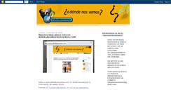 Desktop Screenshot of adondenosvemos.blogspot.com
