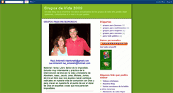 Desktop Screenshot of gruposdevida09.blogspot.com