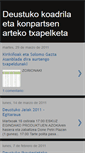 Mobile Screenshot of deustukotxapelketa.blogspot.com