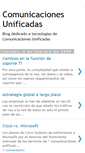 Mobile Screenshot of comunicacionesunificadas.blogspot.com