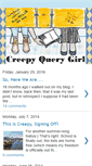 Mobile Screenshot of creepyquerygirl.blogspot.com