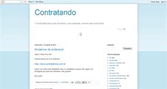 Desktop Screenshot of contratando.blogspot.com