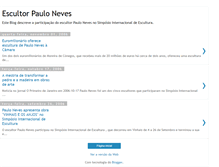 Tablet Screenshot of paulonevesescultor.blogspot.com