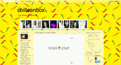 Desktop Screenshot of chilleanbox.blogspot.com