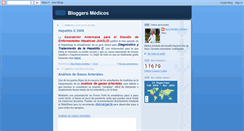 Desktop Screenshot of bloggersmedicos.blogspot.com