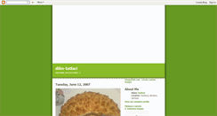 Desktop Screenshot of dilin-tatlari.blogspot.com