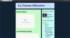 Desktop Screenshot of lafaunasilvestredevenezuela.blogspot.com