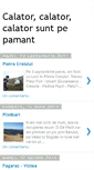 Mobile Screenshot of calatorsuntpepamant.blogspot.com