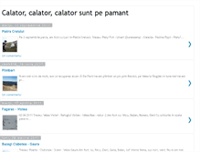 Tablet Screenshot of calatorsuntpepamant.blogspot.com