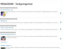 Tablet Screenshot of pedagogikk-gerdelin.blogspot.com