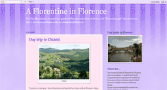 Desktop Screenshot of elisaacciaiflorenceguide.blogspot.com