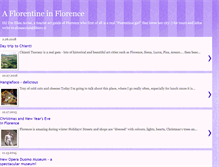 Tablet Screenshot of elisaacciaiflorenceguide.blogspot.com