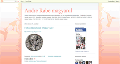 Desktop Screenshot of andrerabemagyarul.blogspot.com