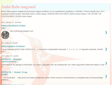 Tablet Screenshot of andrerabemagyarul.blogspot.com