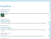 Tablet Screenshot of hungryminds10.blogspot.com