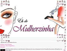 Tablet Screenshot of ehdemulherzinha.blogspot.com