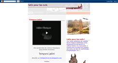 Desktop Screenshot of latinpourlesnuls.blogspot.com