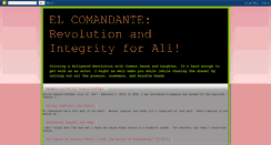 Desktop Screenshot of elcomandanteuno.blogspot.com