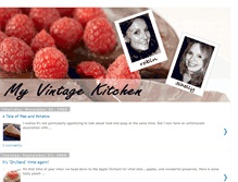 Tablet Screenshot of myvintagekitchen.blogspot.com