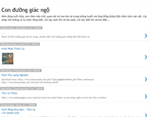 Tablet Screenshot of conduonggiacngo.blogspot.com