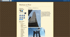 Desktop Screenshot of martiansontour.blogspot.com
