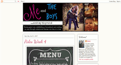 Desktop Screenshot of meandtheboys2011.blogspot.com