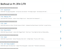 Tablet Screenshot of bedheadradio.blogspot.com