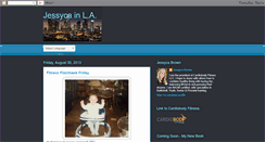 Desktop Screenshot of jessycainla.blogspot.com