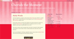 Desktop Screenshot of cherishthemoment-katina.blogspot.com