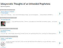 Tablet Screenshot of heed-the-prophetess.blogspot.com