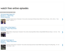 Tablet Screenshot of freeonlineepisodes1.blogspot.com