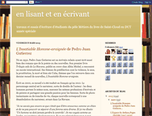 Tablet Screenshot of enlisantetenecrivant.blogspot.com