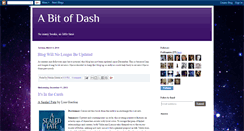 Desktop Screenshot of abitofdash.blogspot.com