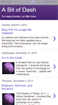 Mobile Screenshot of abitofdash.blogspot.com