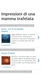 Mobile Screenshot of mammatrafelata.blogspot.com