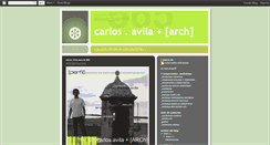 Desktop Screenshot of carlosavilaarquitectura.blogspot.com