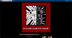 Desktop Screenshot of elincreiblecastillodelanahualli.blogspot.com