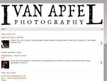 Tablet Screenshot of ivanapfelphotography.blogspot.com