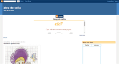 Desktop Screenshot of celiaconfidencial.blogspot.com