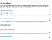 Tablet Screenshot of healthyeatinginfo.blogspot.com