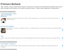 Tablet Screenshot of frittmannborbarat.blogspot.com