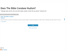 Tablet Screenshot of doesthebiblecondonenudism.blogspot.com