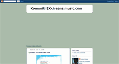 Desktop Screenshot of music-ireans.blogspot.com