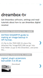 Mobile Screenshot of dreambox-tv.blogspot.com