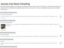 Tablet Screenshot of homeschooljourneytogether.blogspot.com