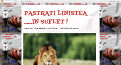 Desktop Screenshot of alt-om-pastratilinisteainsuflet.blogspot.com