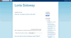 Desktop Screenshot of loriasoloway.blogspot.com