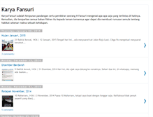 Tablet Screenshot of karyafansuri.blogspot.com