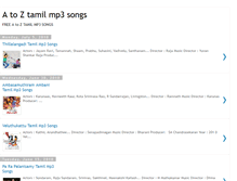 Tablet Screenshot of free-tamilmp3-songs.blogspot.com